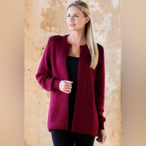 Peruvian Link Ebel Cardigan Sweater